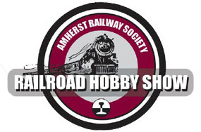 AMHERST RAILWAY SOCIETY HOBBY SHOW LOGO